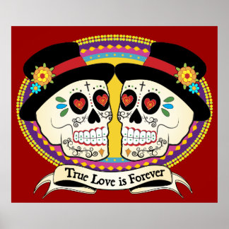 Dos Novios (2 grader) Poster/skriver ut Poster