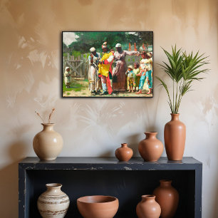 Dosering för karnival av Winslow Homer Poster