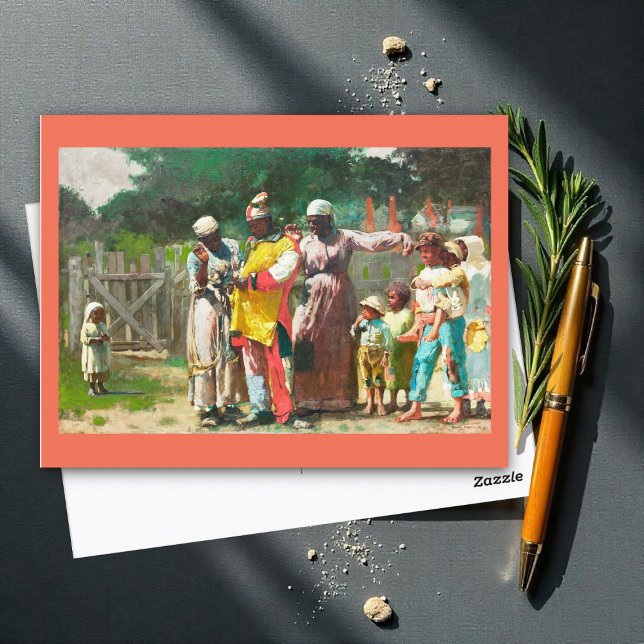 Dosering för karnival av Winslow Homer Vykort (Skapare uppladdad)