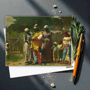 Dosering för karnival av Winslow Homer Vykort