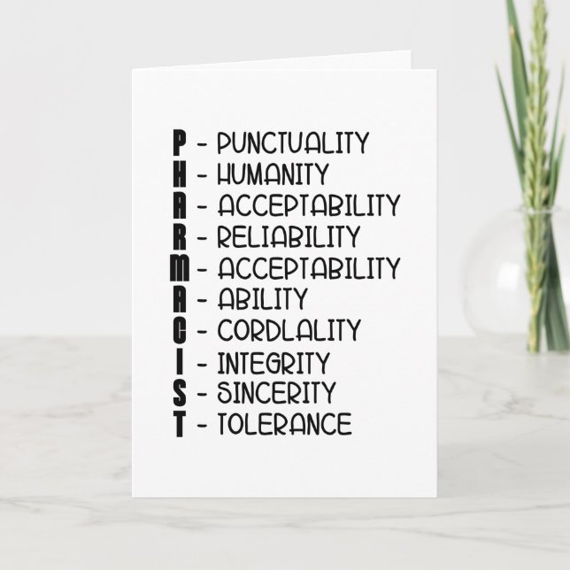 Dosering Läkemedelstekniker Tech Kort (Framsida)