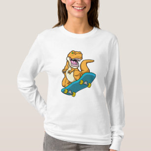 Dosering som Skater med Skateboard T Shirt