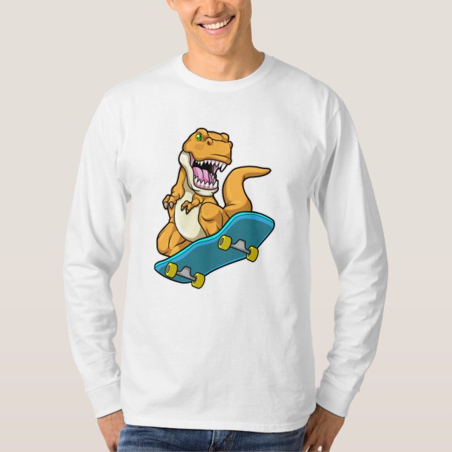 Dosering som Skater med Skateboard T Shirt (Framsida)