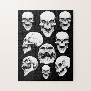 Döskallar 11 x 14-tums pussel med Gift box, 252 De