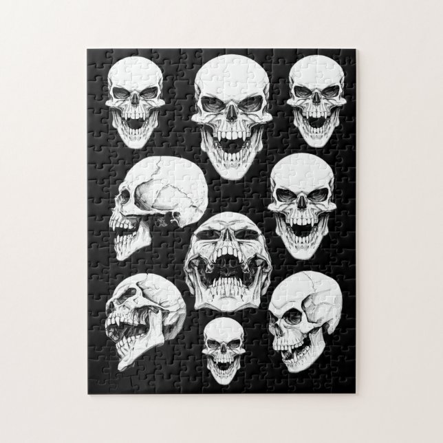 Döskallar 11 x 14-tums pussel med Gift box, 252 De (Vertikal)