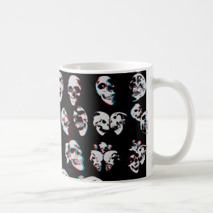 döskallar 3D: Beställnings- kaffemugg