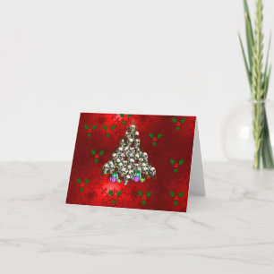 Döskallar av jul helgkort