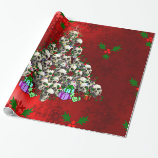 Döskallar av jul presentpapper