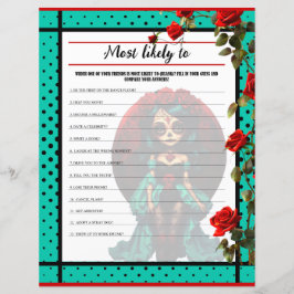 Döskallar av Röd ros- och kalksocker som sannolikt