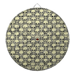 Döskallar av vägg darttavla