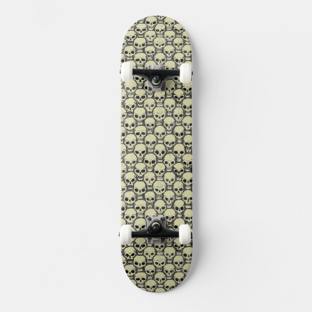 Döskallar av vägg mini skateboard bräda 18,5 cm (Framsida)