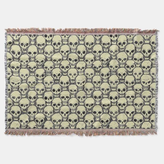 Döskallar av vägg mysfilt (Framsidan)