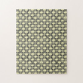 Döskallar av vägg pussel