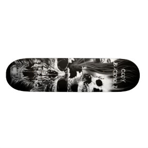 döskallar CODYBUCKHOLZ, NOLLA, TOLERANS Old School Skateboard Bräda 21,6 Cm