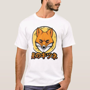 Döskallar - Cute Kawaii Anime Fox - Japanska Aesth T Shirt