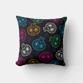 Döskallar Day of the dead Calaveritas Kudde