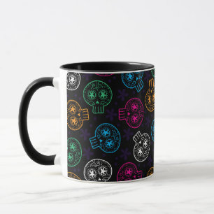 Döskallar Day of the dead Calaveritas Mugg