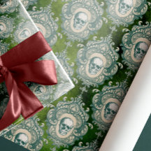 DÖSKALLAR EMEBELLISHMENT garland gothic Victorian