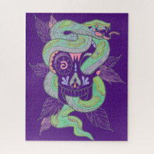 Döskallar Färgpenna IT8 Färg Puzzle