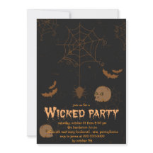 Döskallar Fladdermus och Spiders Halloween fest