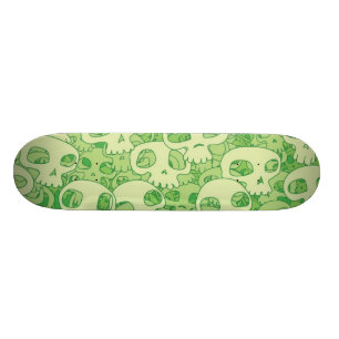 döskallar för Coola Mini Skateboard Bräda 18,5 Cm
