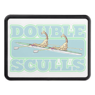 döskallar för dubbla, roterande dragkroksskydd