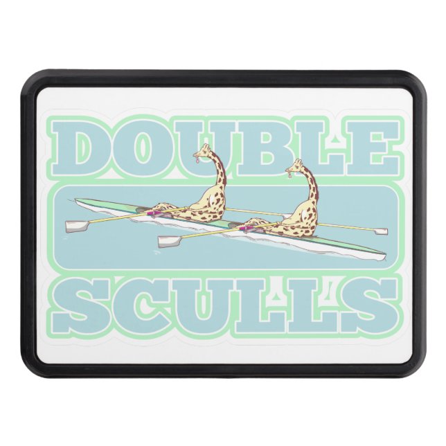 döskallar för dubbla, roterande dragkroksskydd (Framsidan)