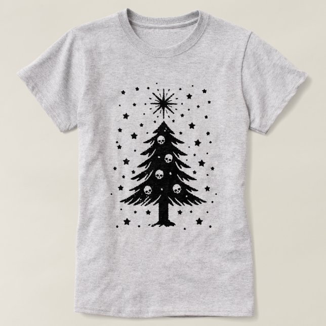 Döskallar för Julgran T Shirt (Design framsida)