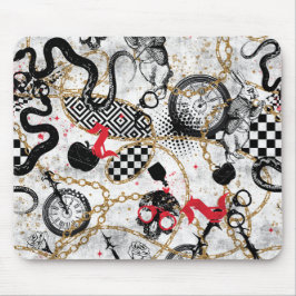 Döskallar för kedjor musmatta