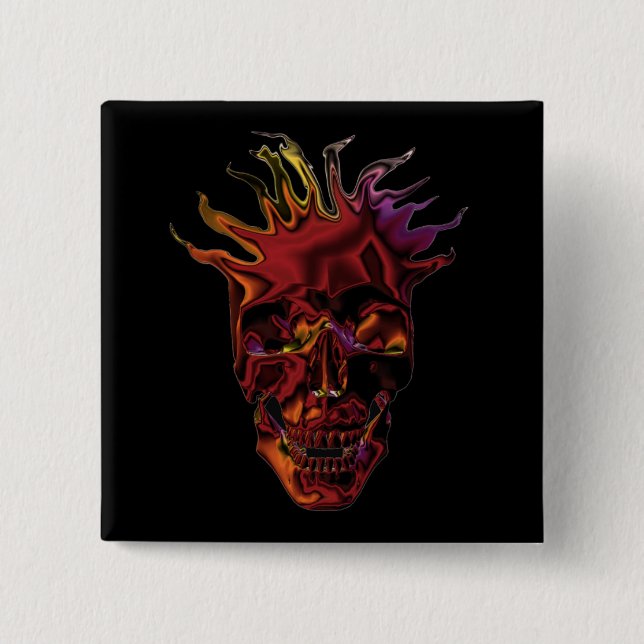 döskallar för krom knapp (Framsida)