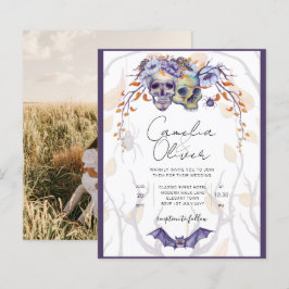 Döskallar för Lila Orange för Göteborgsbröllop