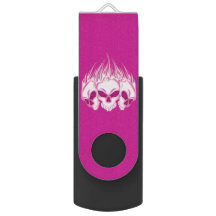 Döskallar för rosa Flaming