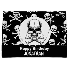 Döskallar för temaparty Vuxen Frakt pirat Bones