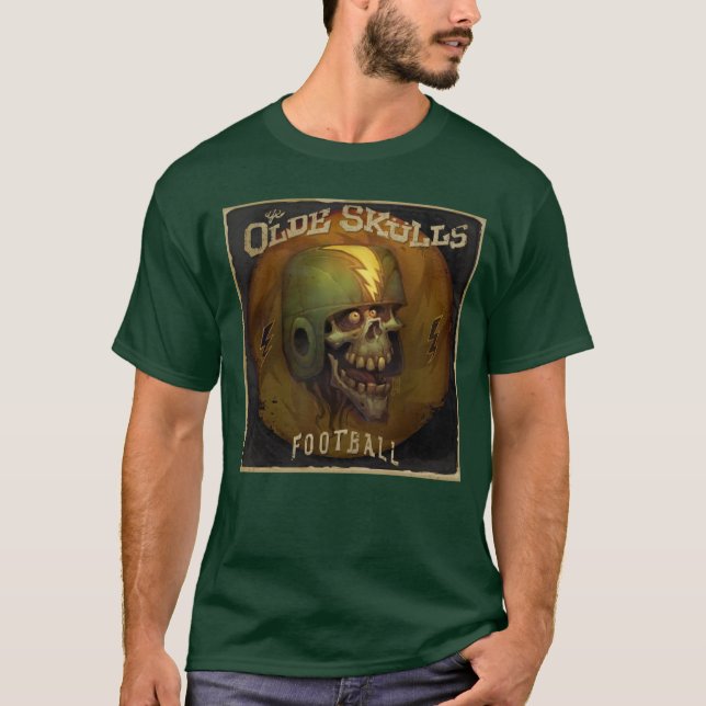 döskallar för ye Olde Tee Shirt (Framsida)