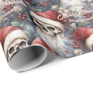 Döskallar i jultomten God jul Presentpapper