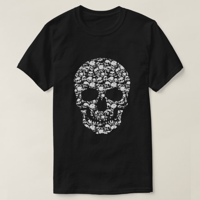 Döskallar i Skull T Shirt (Design framsida)
