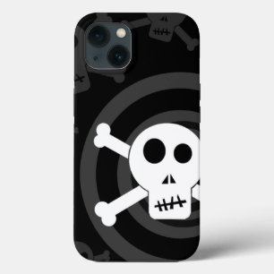 =[ Döskallar & korsben ]= OtterBox iphone case