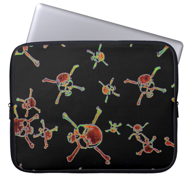 Döskallar Laptop Sleeve (Framsidan)