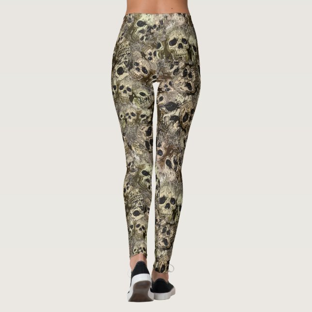 Döskallar Leggings (Baksida)