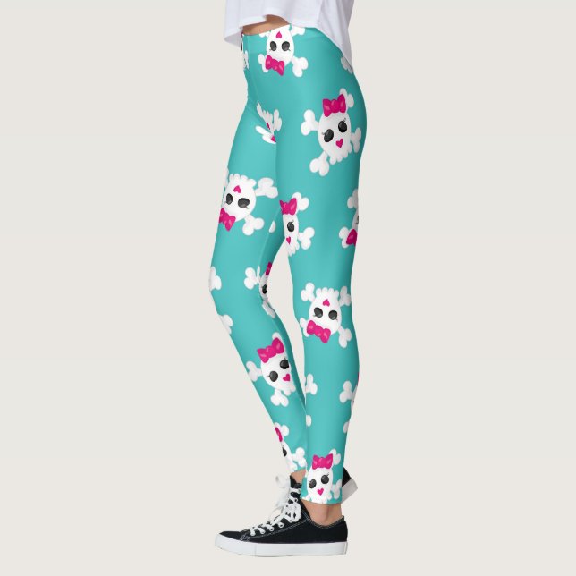 Döskallar Leggings (Vänster)