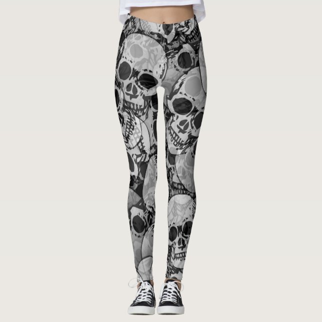 Döskallar Leggings (Framsida)