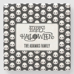 Döskallar med efternamn för Creepy Cute Stenunderlägg