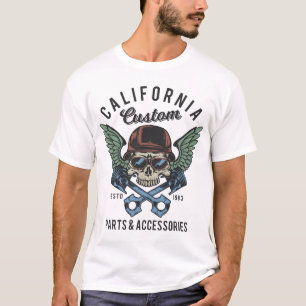 Döskallar med hjälmen Vingar (färg) T-Shirt