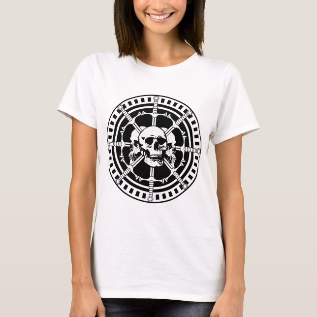 Döskallar med ord t shirt (Framsida)