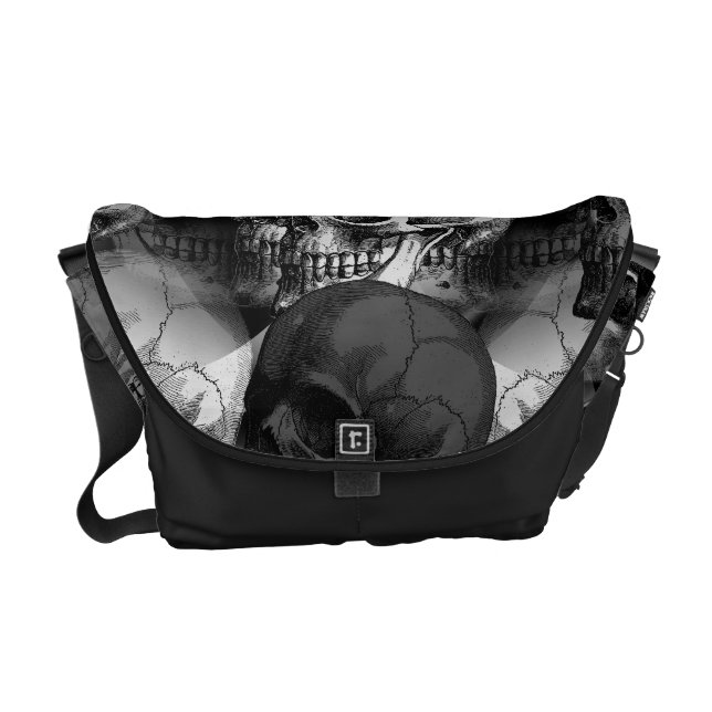 döskallar messenger bag (Framsidan)