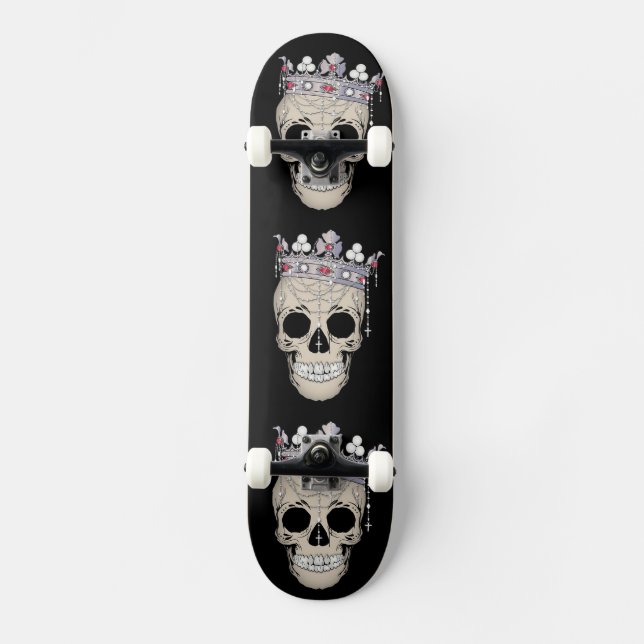 Döskallar Mini Skateboard Bräda 18,5 Cm (Framsida)