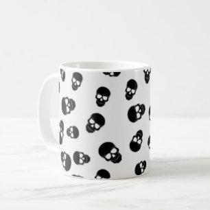 Döskallar Mönster Kaffemugg