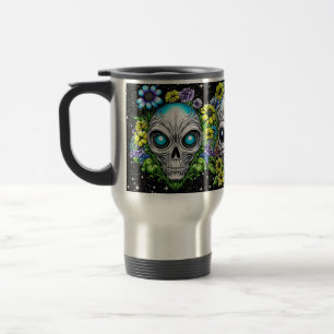 Döskallar och blommor av utomjordisk Alien Resemugg