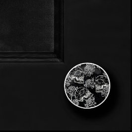 Döskallar och Chalk Ro | Gothic Glam Funky Grunge Knopp