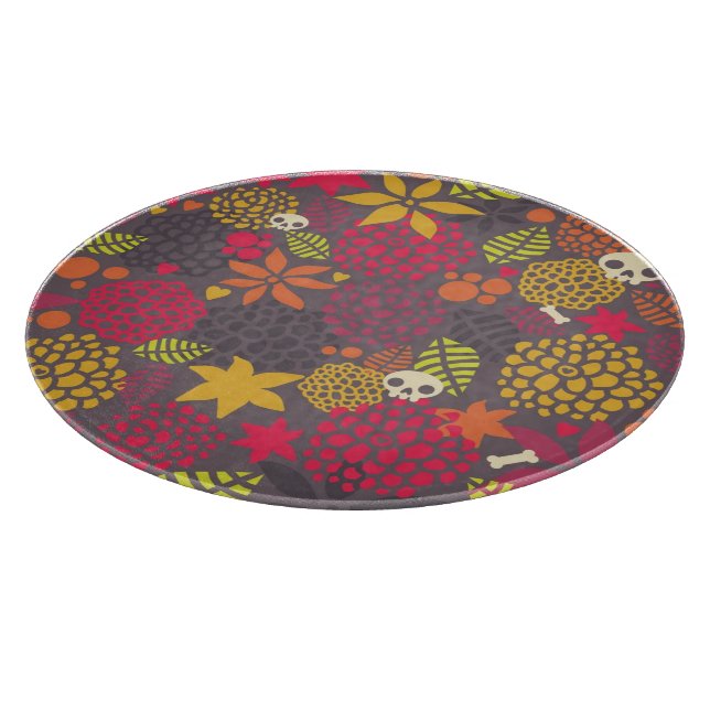 Döskallar och flowers. (Hörn)